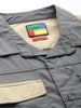 Men's Grey Regular Fit Solid Street Shirt