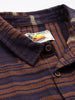 Men's Brown Relaxed Fit Printed Bohemian Shirt