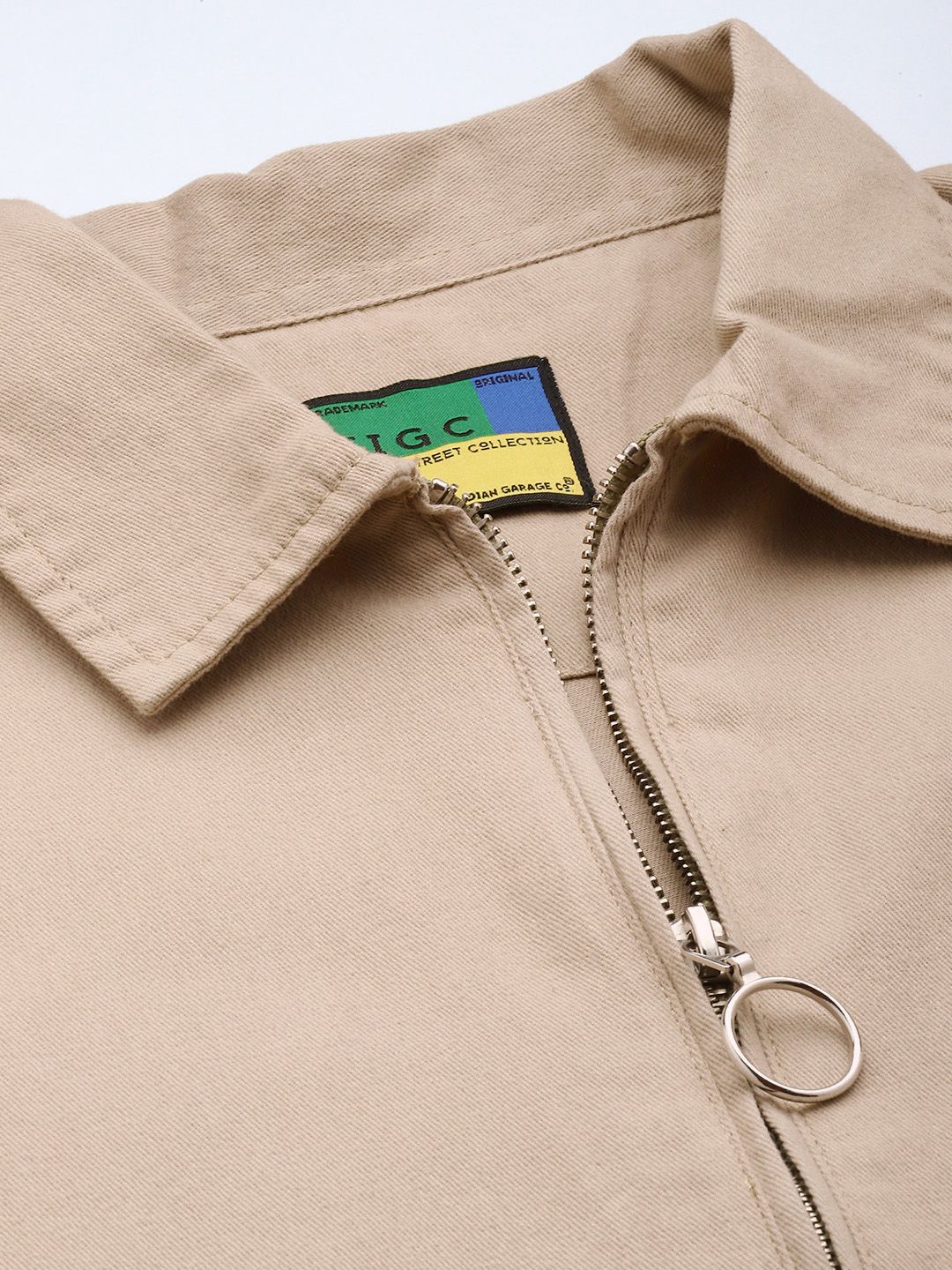 Men's Light Green Oversized Solid Street Wear Shirt
