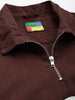 Men's Maroon Regular Fit Graphic Printed Street Wear Shirt