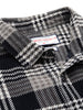 Men's Black Regular Fit Printed Casual Shirt