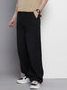 Men's Black Regular Fit Street Jeans