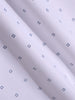 Men's White Slim Fit Ditsy Formal Shirt