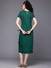 Freehand Women Relaxed Fit Textured Ruched Dress