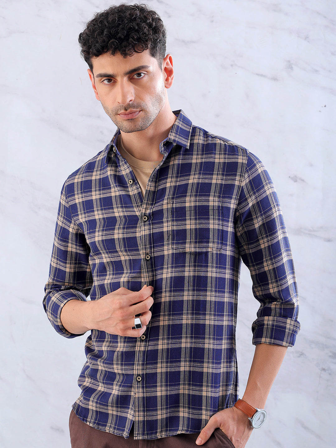 Men's Checked Shirt