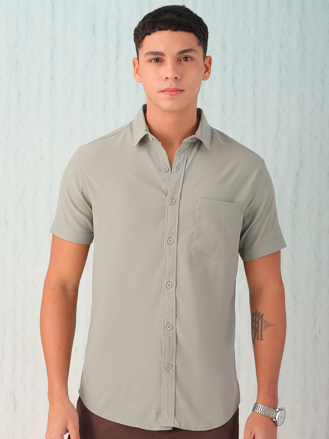 Men's Solid Shirt