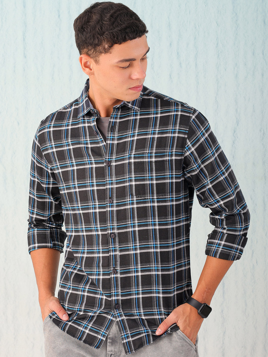 Men's Checked Shirt