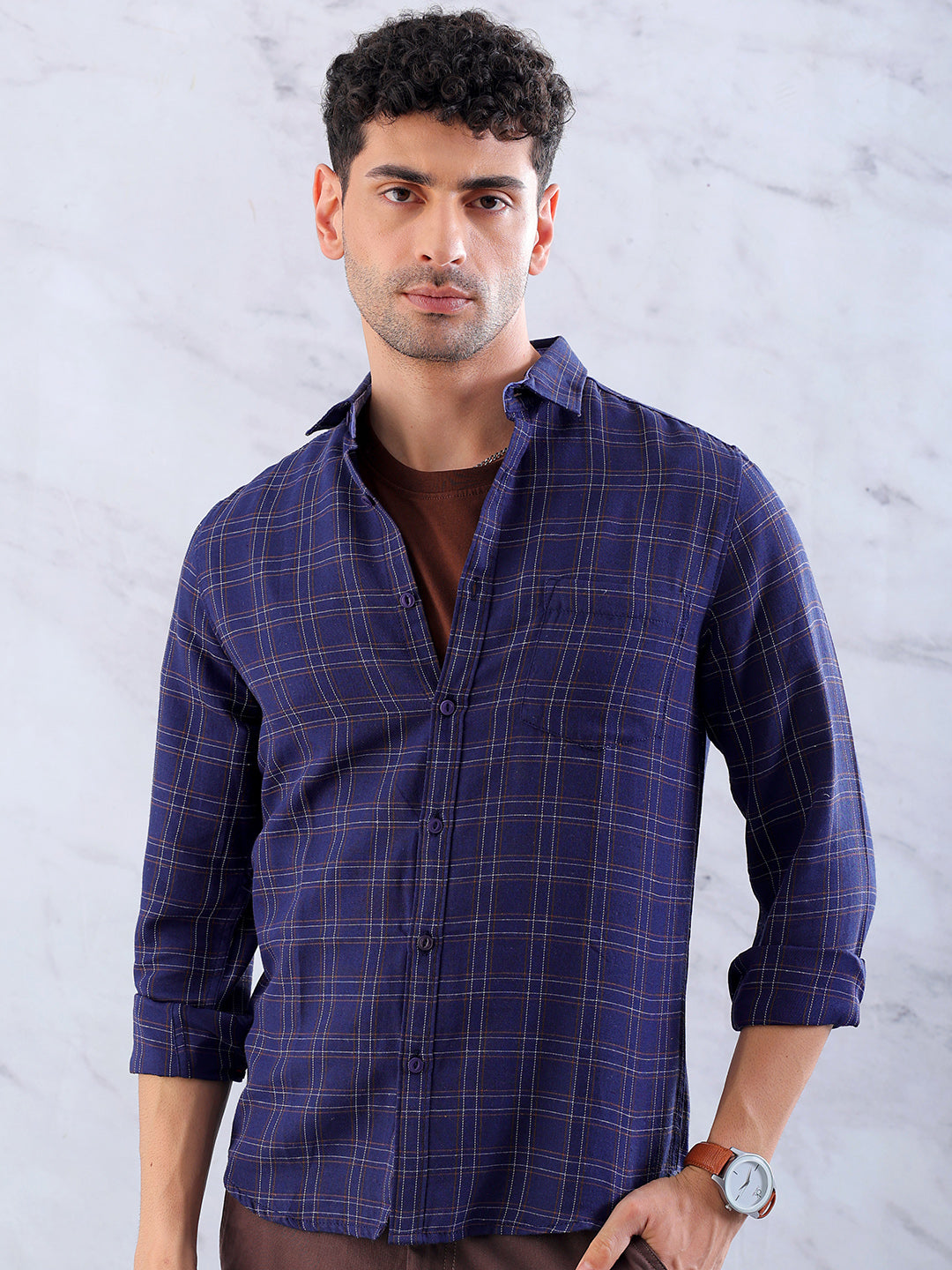 Men's Checked Shirt