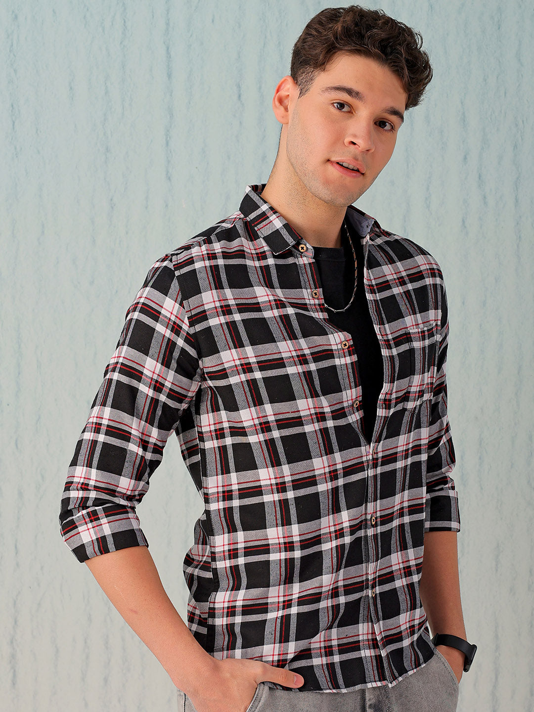 Men's Checked Shirt