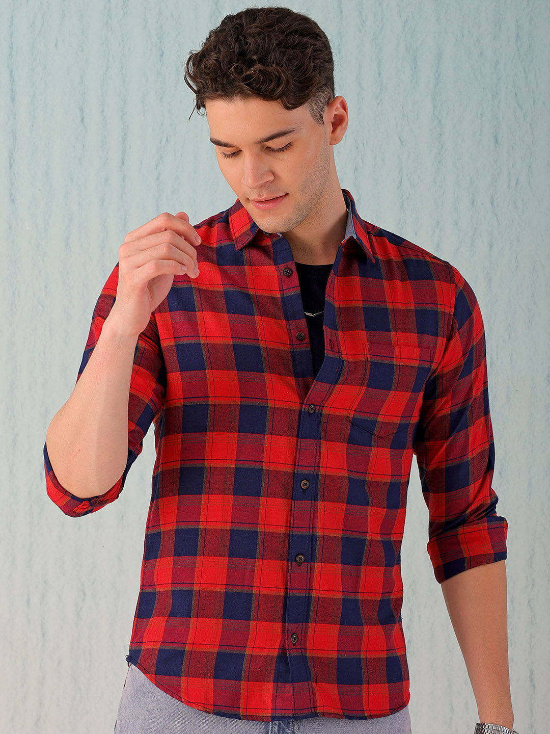 Men's Checked Shirt