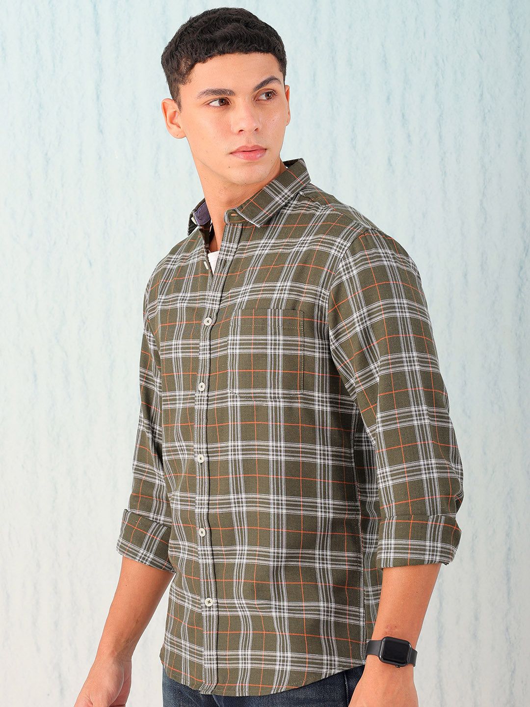 Men's Checked Shirt