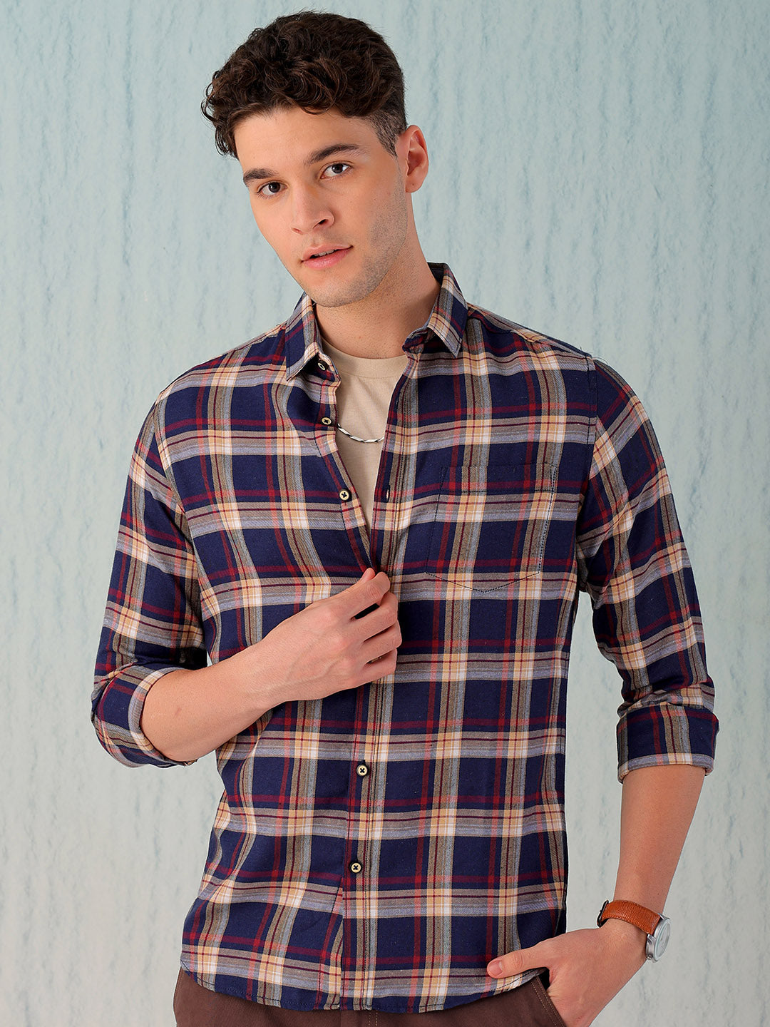 Men's Checked Shirt