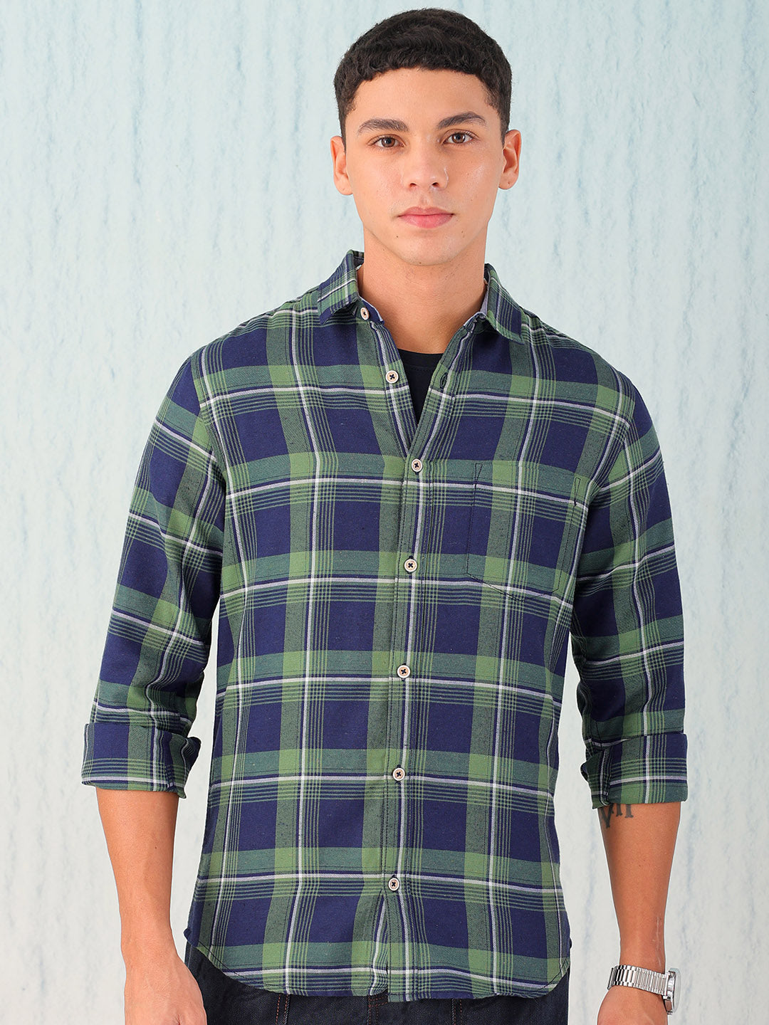 Men's Checked Shirt