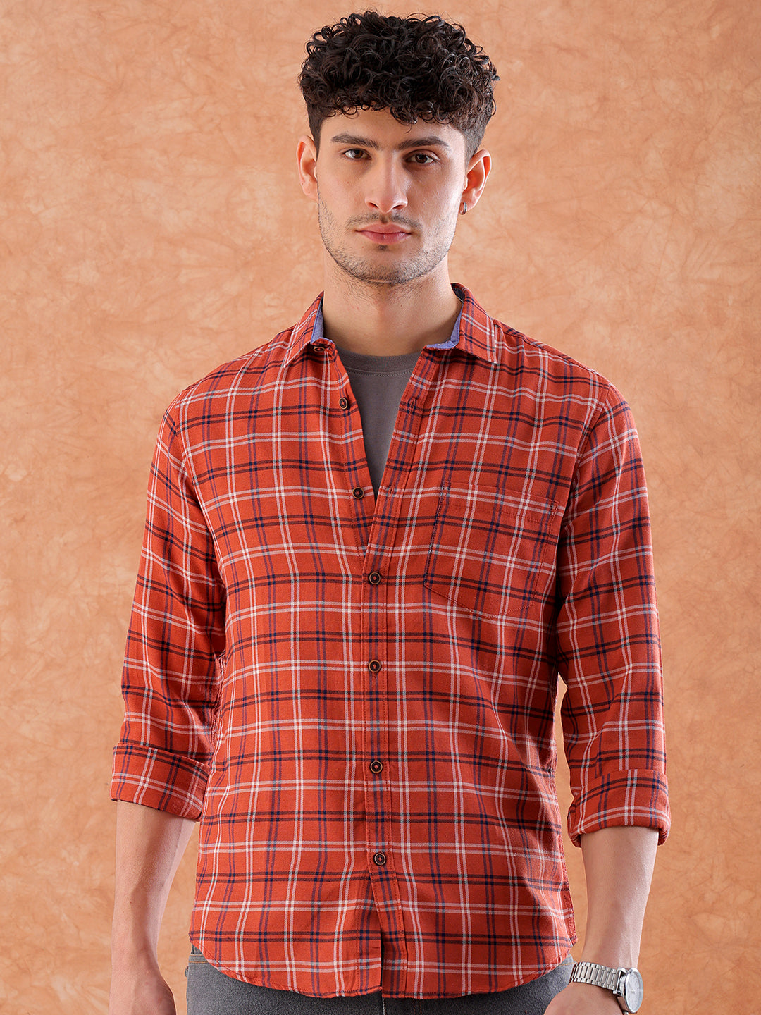 Men's Checked Shirt