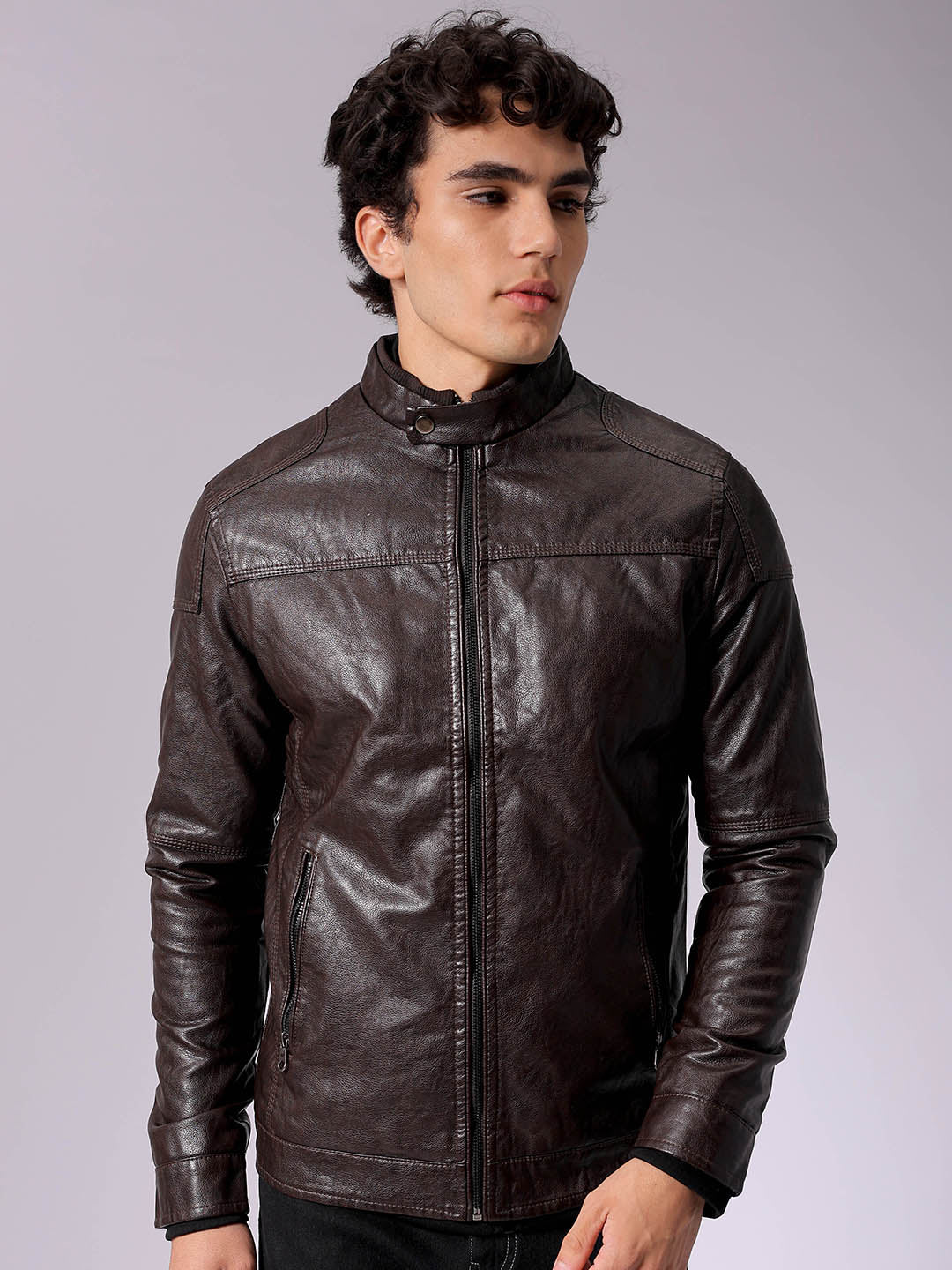 Men's Slim Fit Bomber Jacket