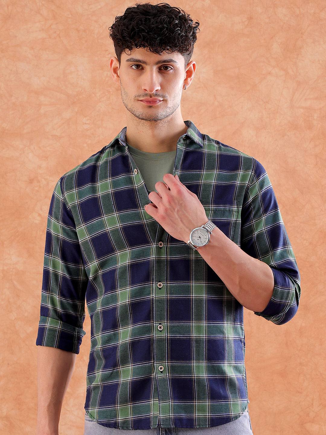 Men's Checked Shirt