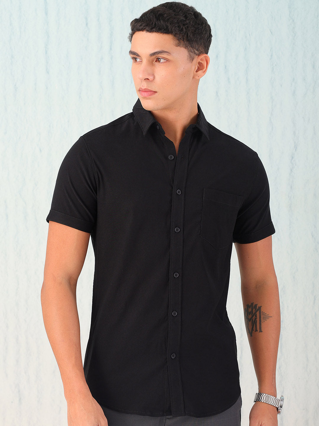 Men's Solid Shirt