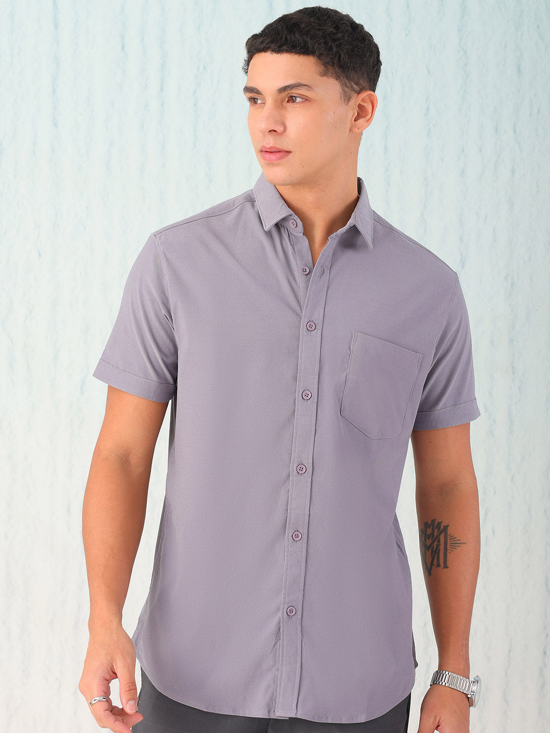 Men's Solid Shirt