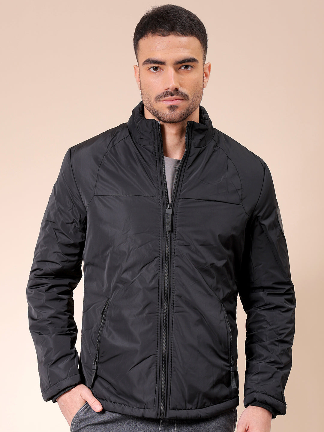 Men's Slim Fit Bomber Jacket