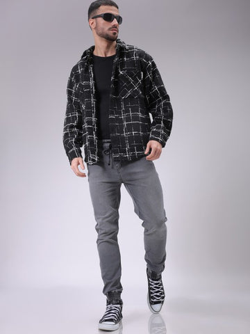 Men's Solid Denim Jogger