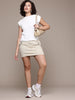 Freehand by The Indian Garage Co Women Boxy Textured Boxy Top