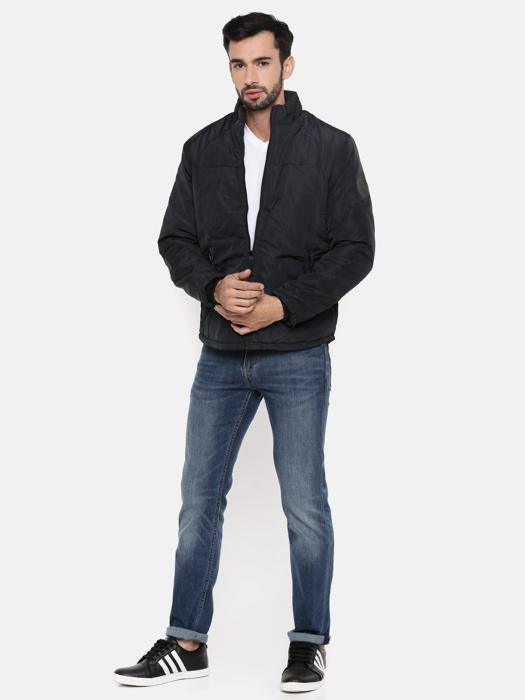 Men's Solid Jacket