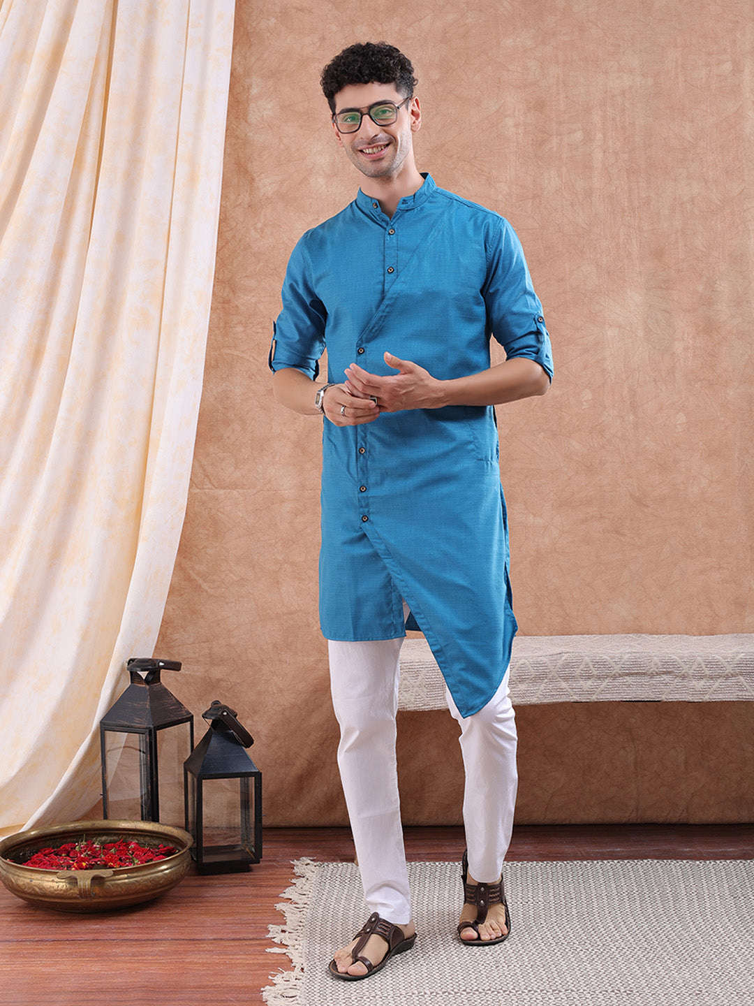 Shop Men Long Trail Kurta Online.