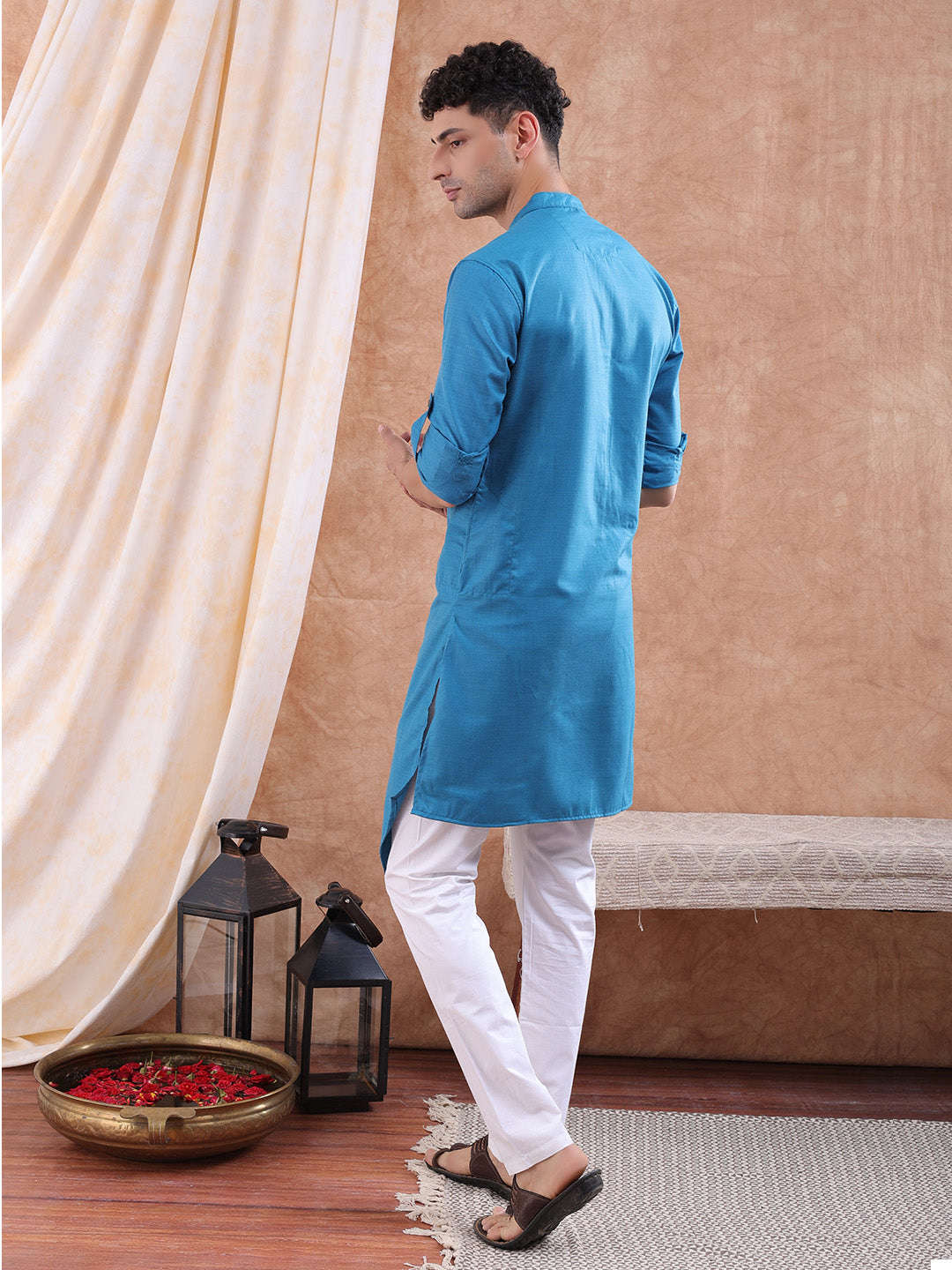 Shop Men Long Trail Kurta Online.