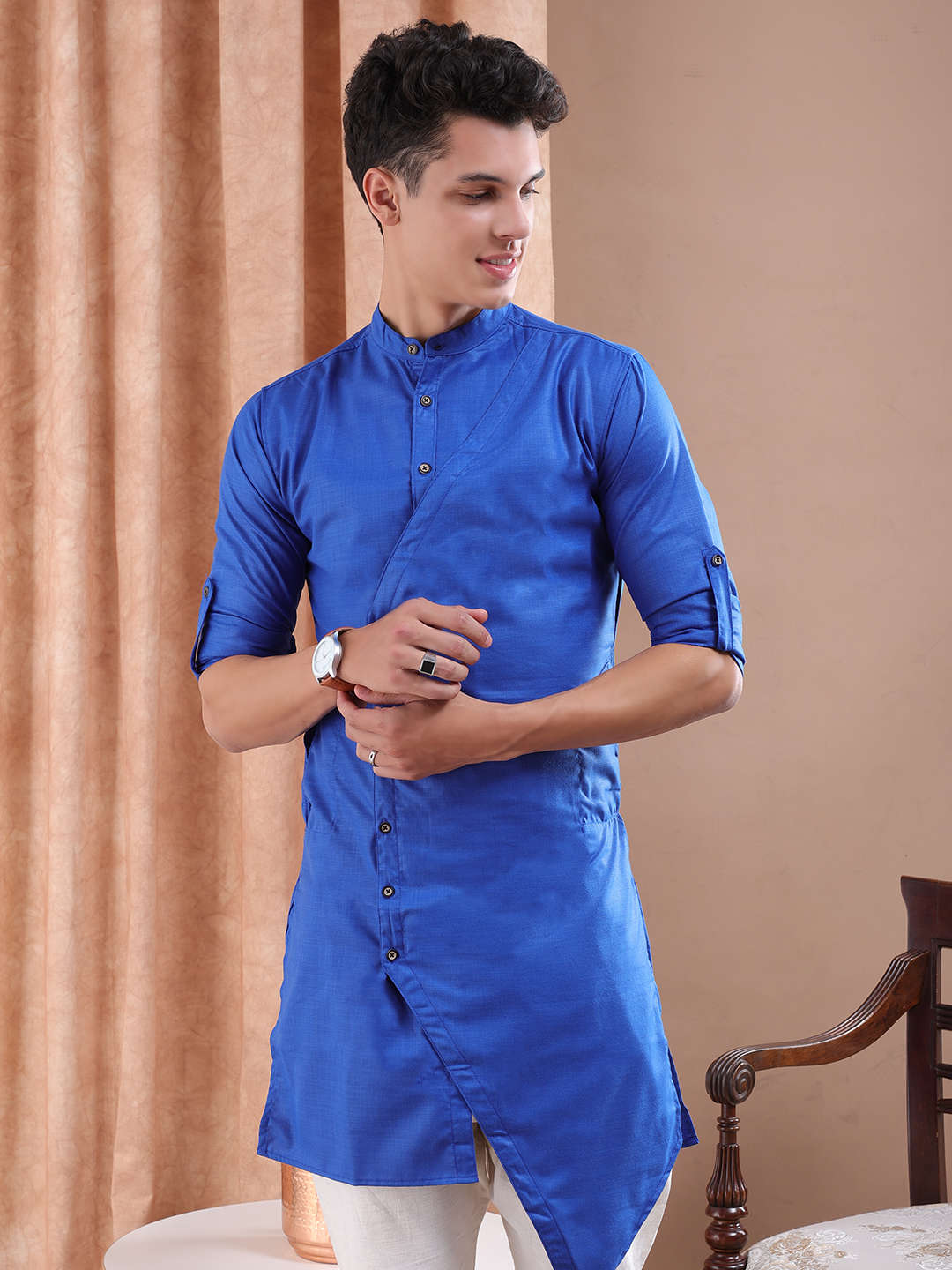 Shop Men Long Trail Kurta Online.