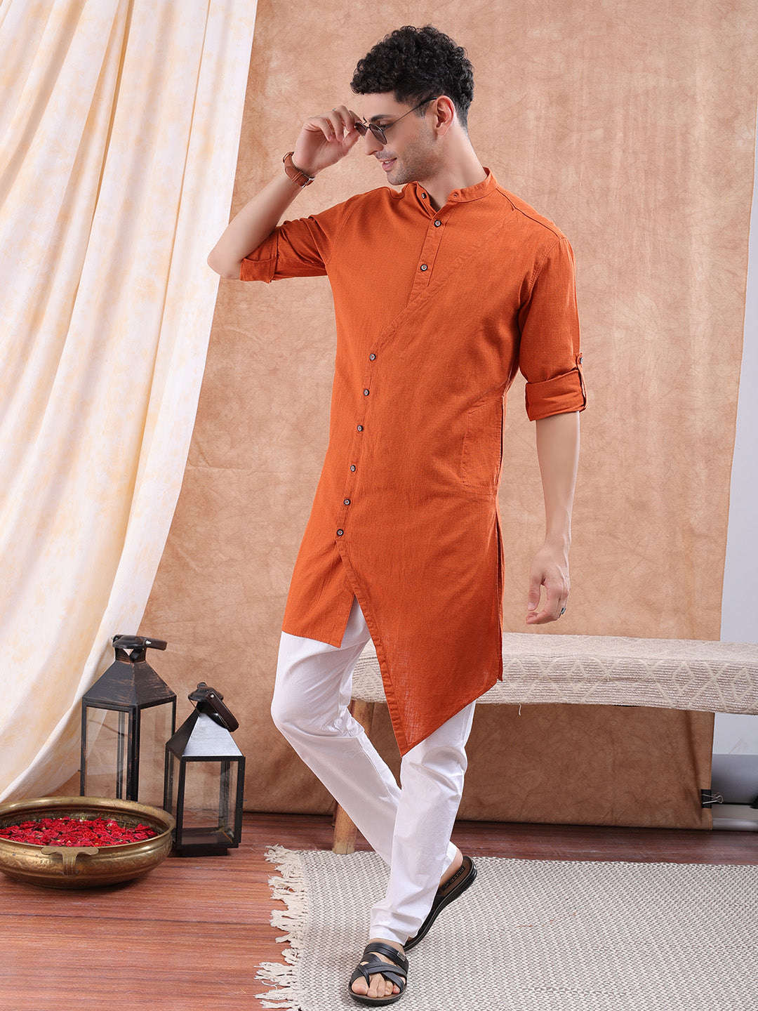 Shop Men Long Trail Kurta Online.