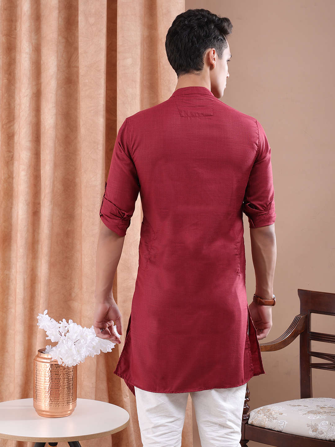 Shop Men Long Trail Kurta Online.