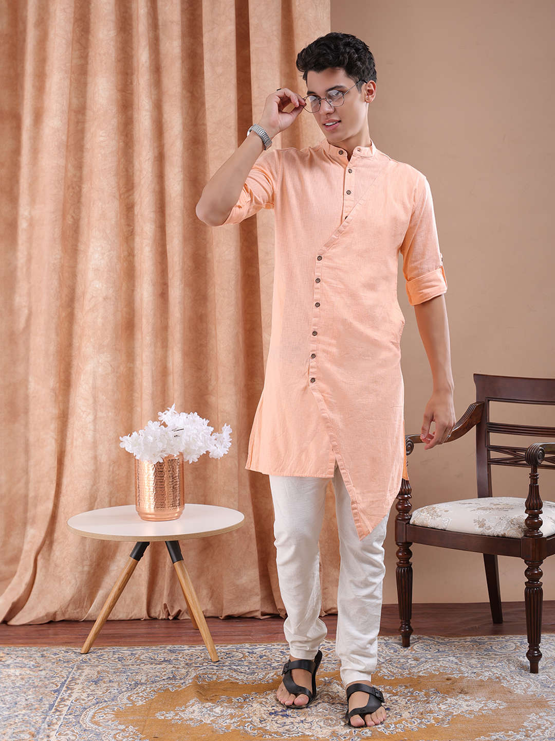 Shop Men Long Trail Kurta Online.