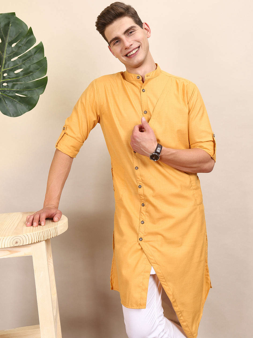 Shop Men Long Trail Kurta Online.