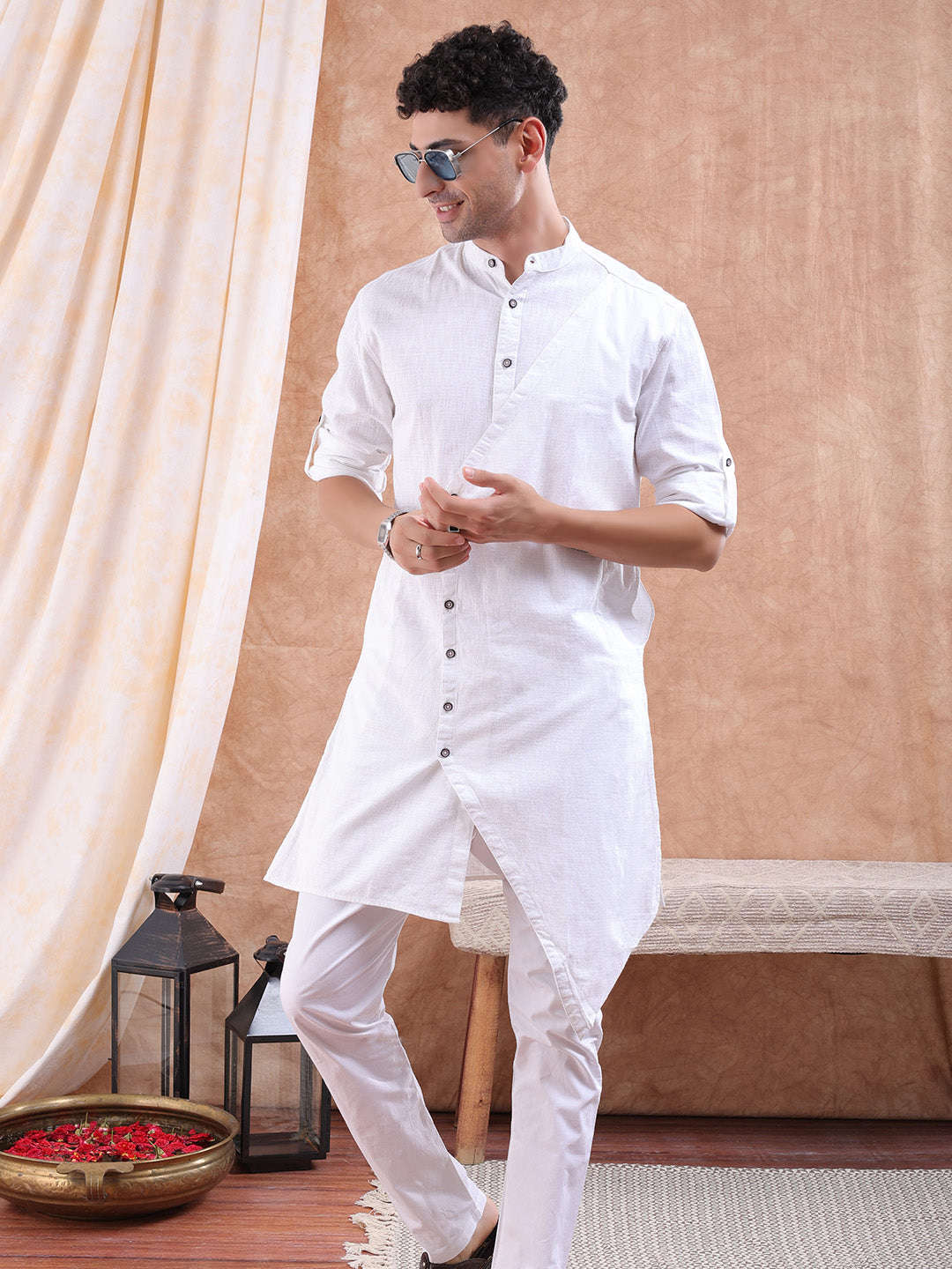 Shop Men Long Trail Kurta Online.