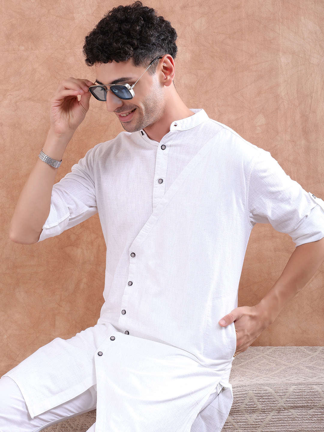 Shop Men Long Trail Kurta Online.