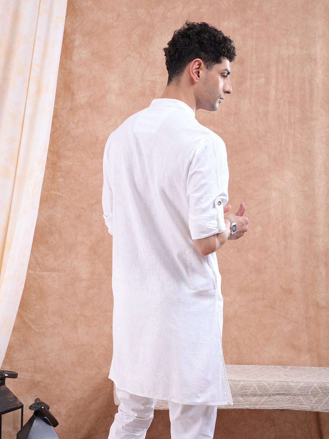 Shop Men Long Trail Kurta Online.