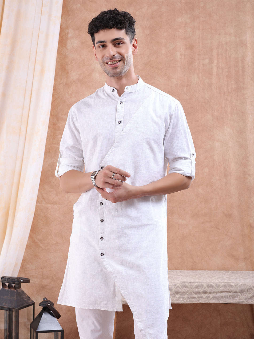 Shop Men Long Trail Kurta Online.