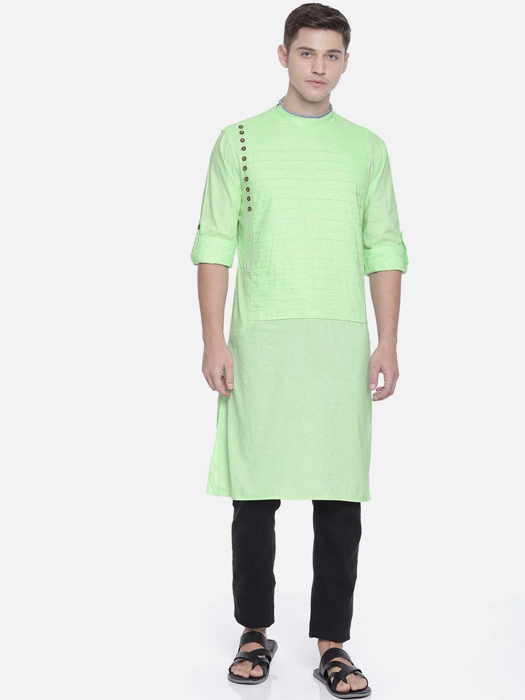 Shop Men Long Length Kurta Online.