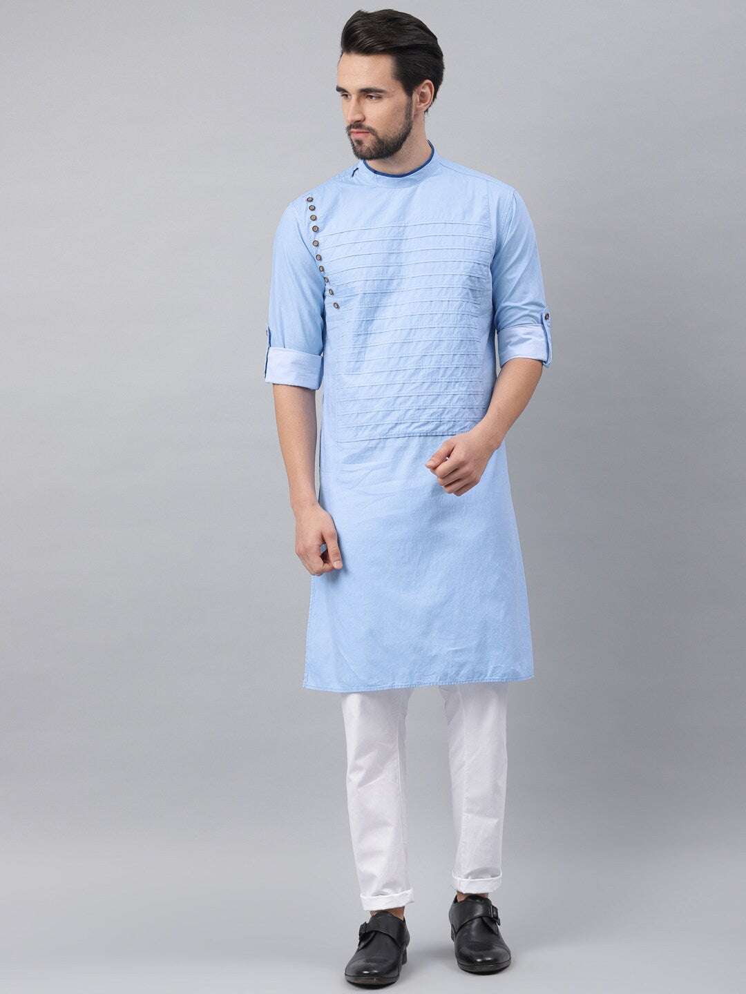 Shop Men Long Length Kurta Online.