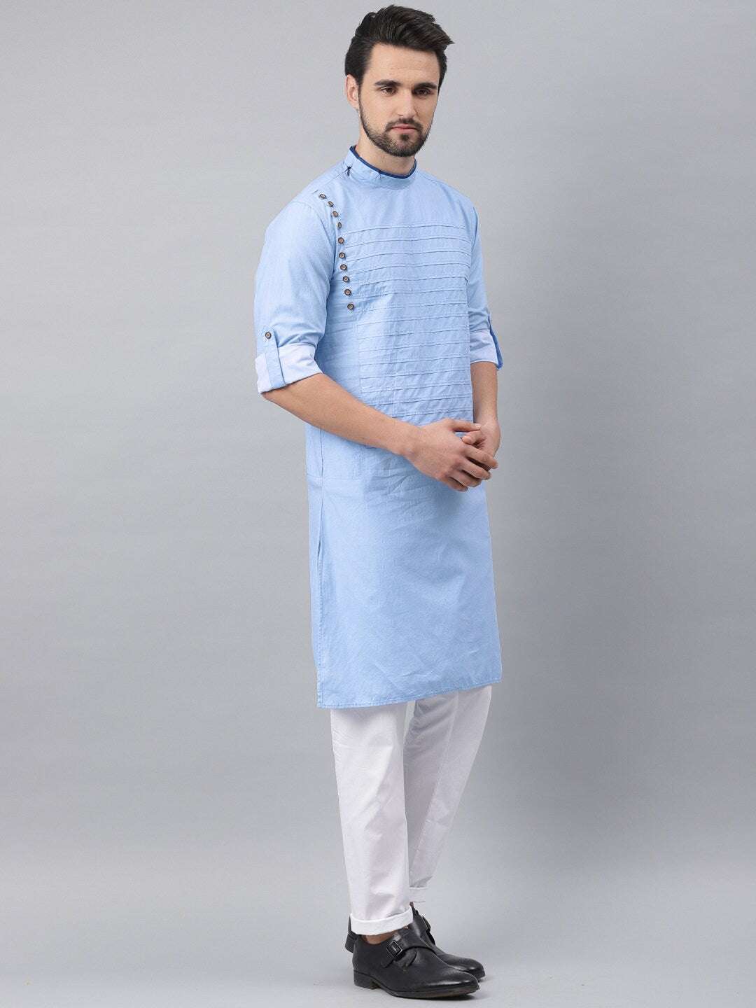 Shop Men Long Length Kurta Online.