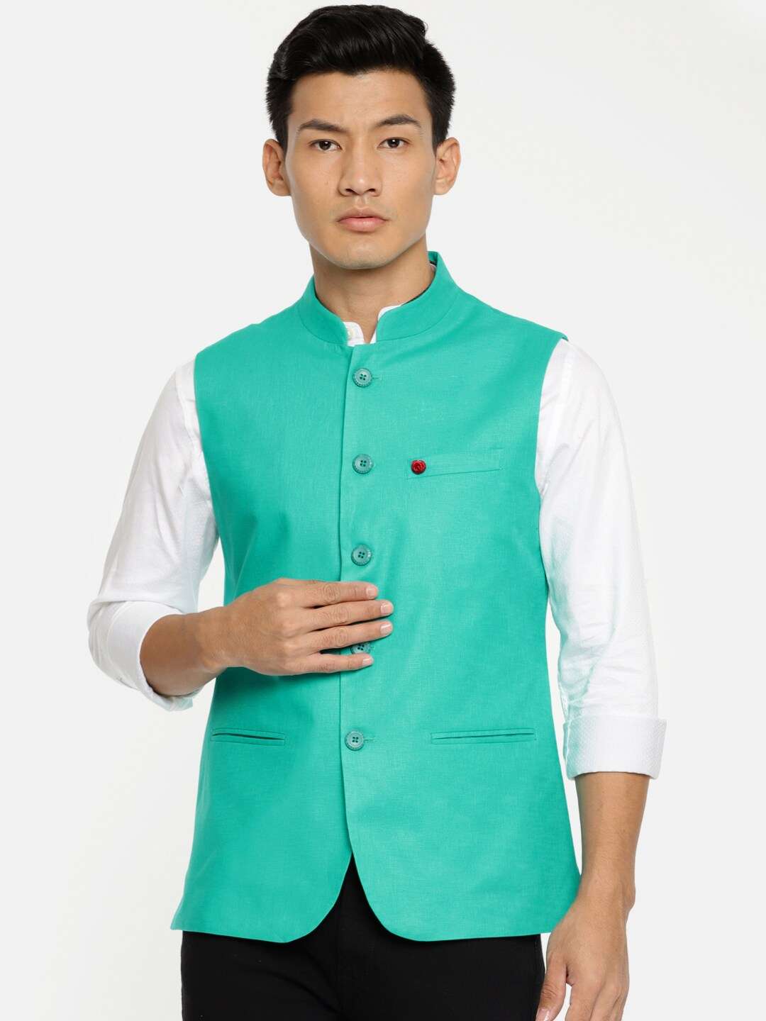 Shop Men Nehru Waistcoat Online.