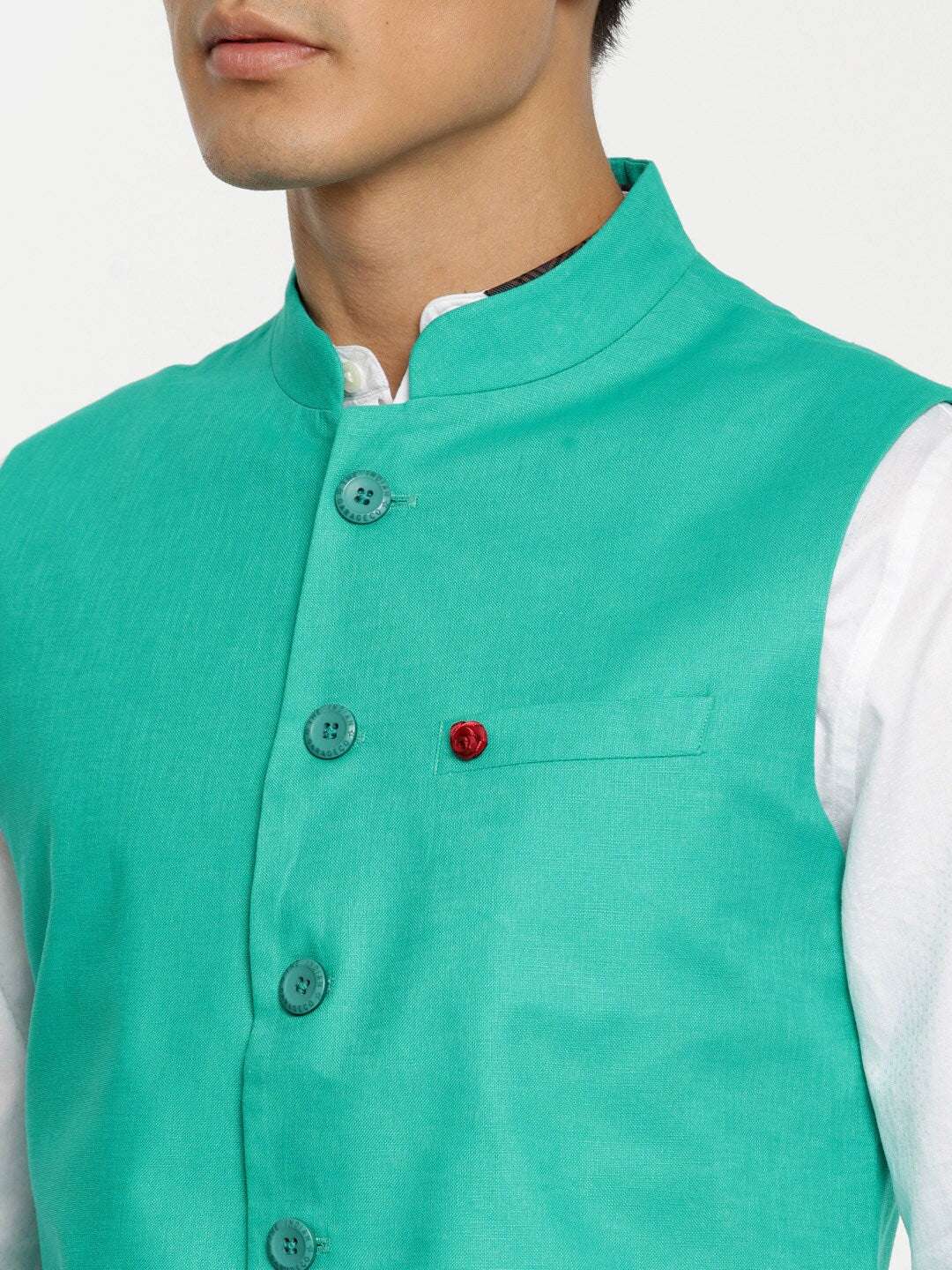 Shop Men Nehru Waistcoat Online.