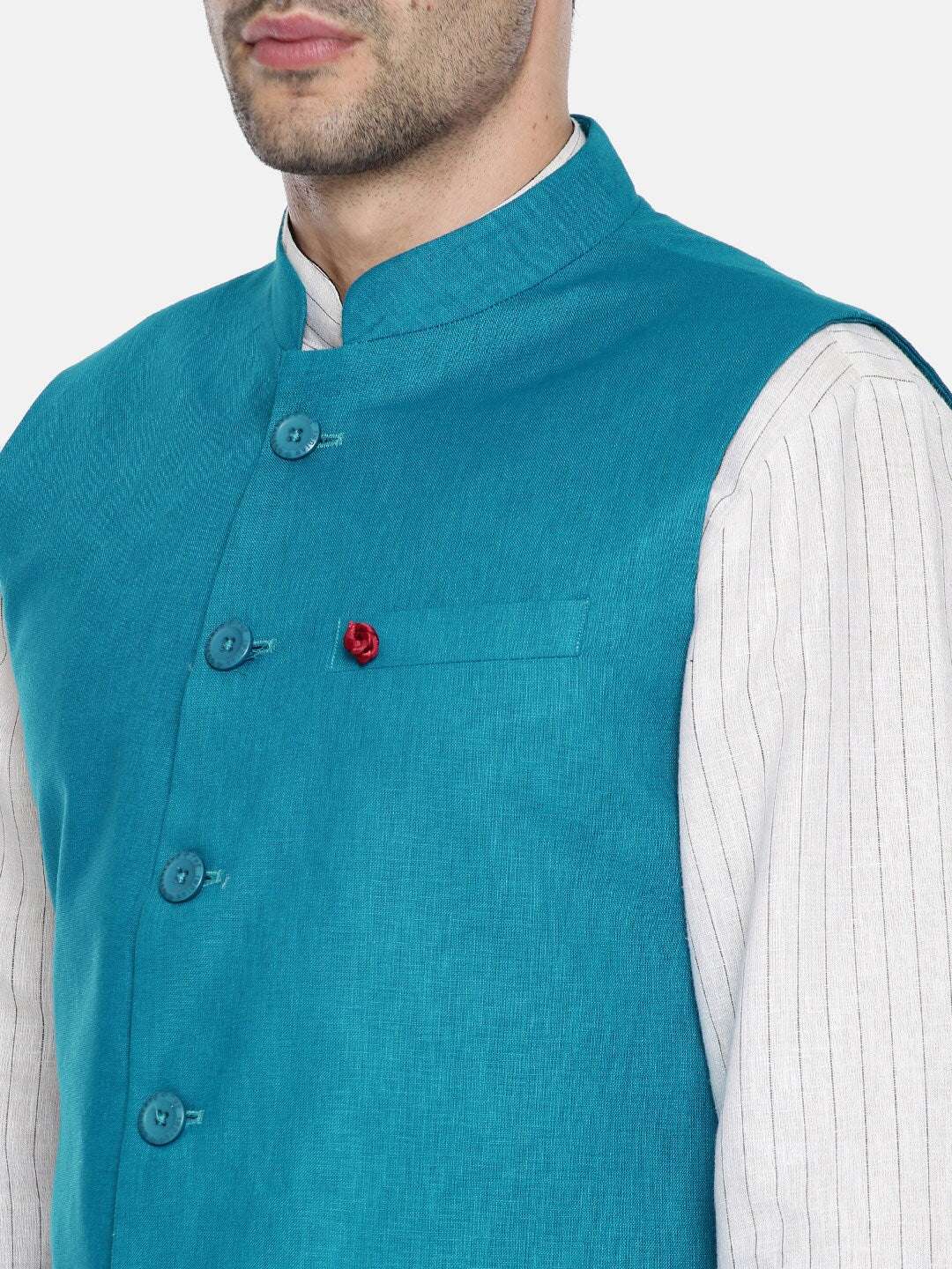 Shop Men Nehru Waistcoat Online.