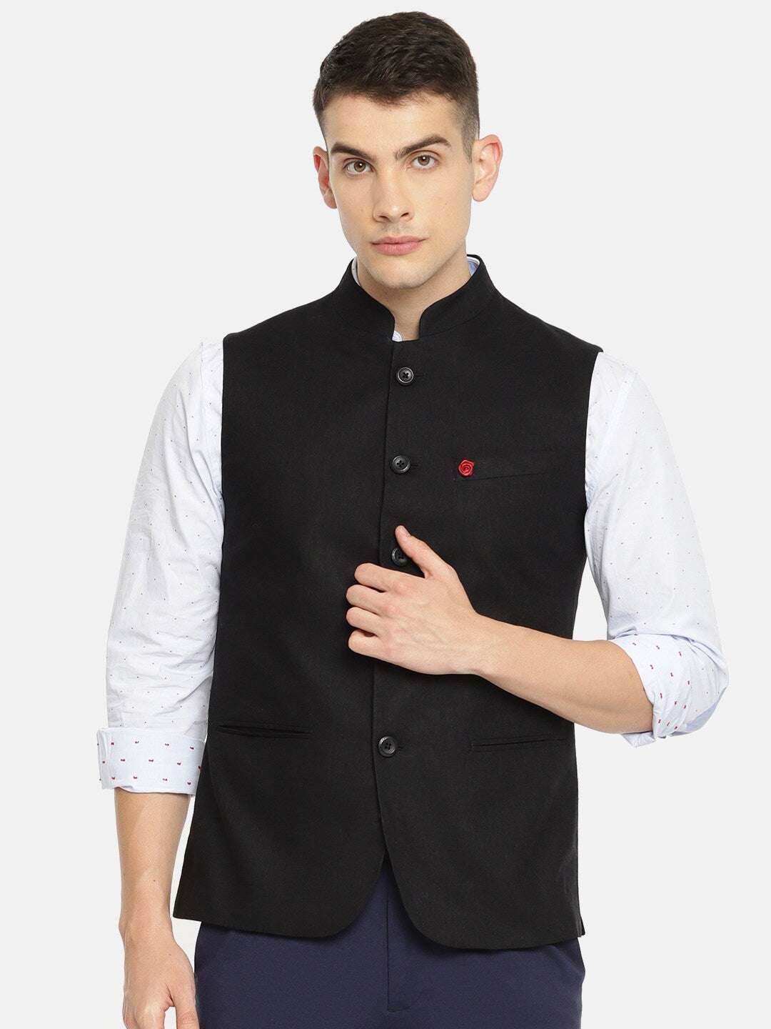 Shop Men Nehru Waistcoat Online.