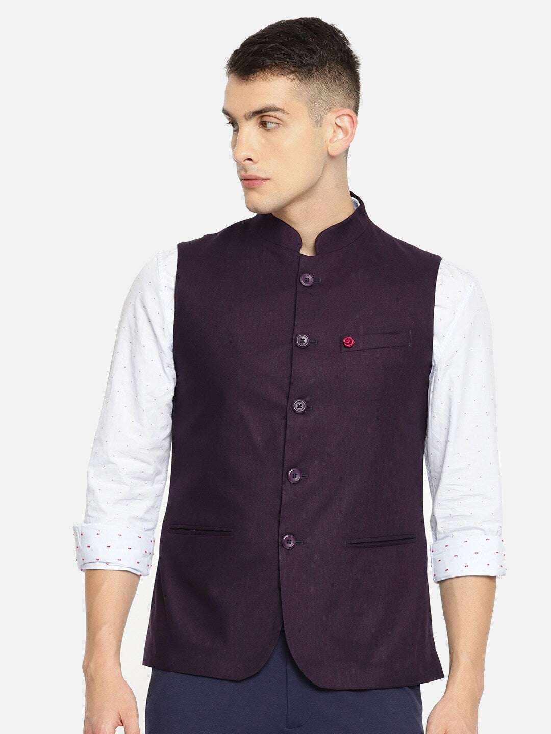 Shop Men Nehru Waistcoat Online.