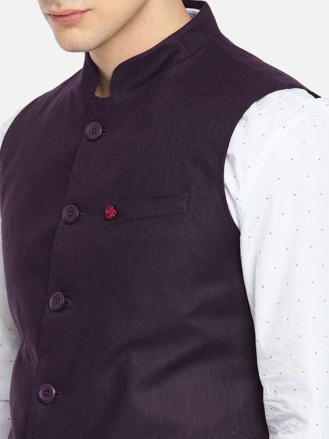 Shop Men Nehru Waistcoat Online.