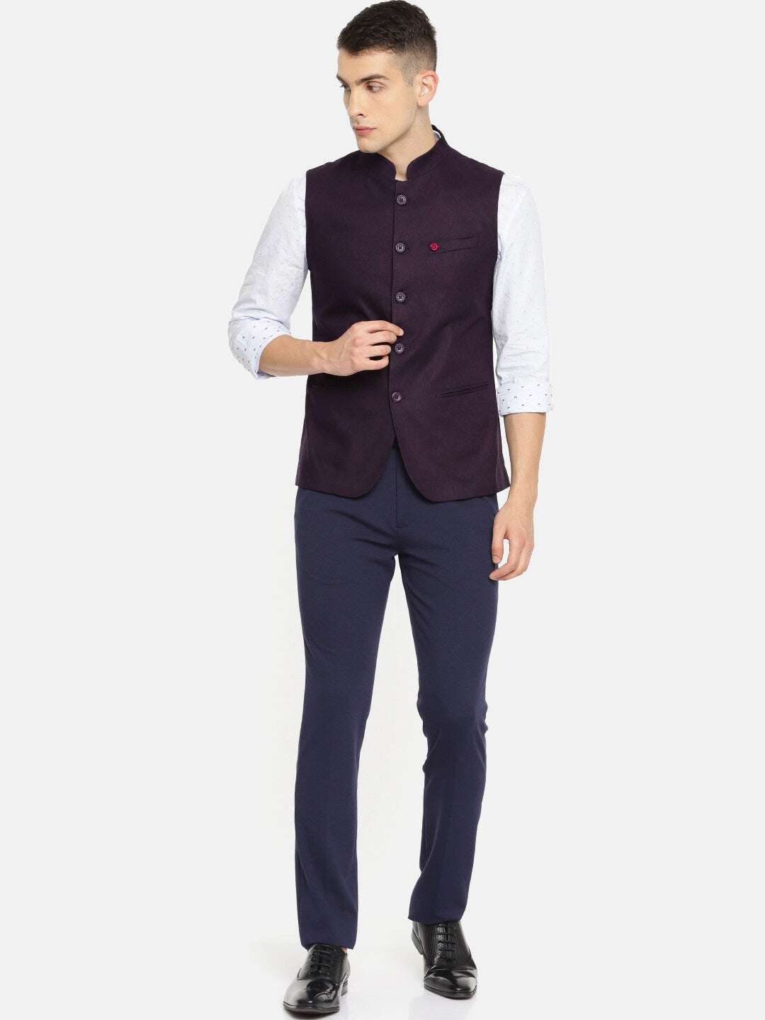 Shop Men Nehru Waistcoat Online.