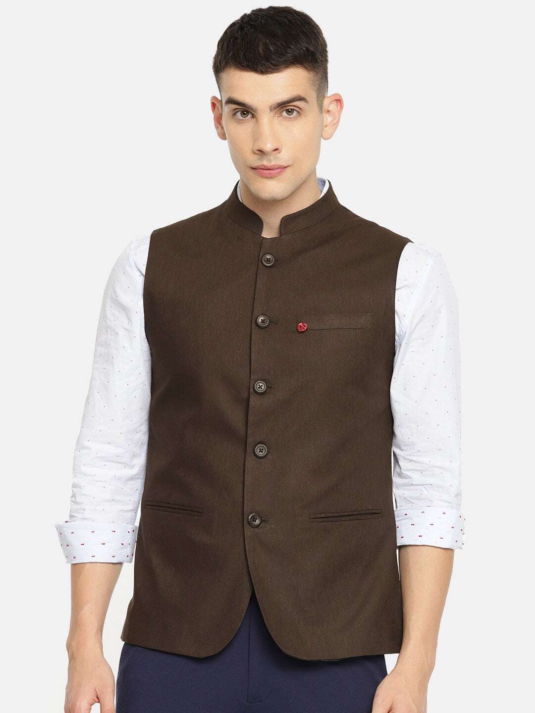 Shop Men Nehru Waistcoat Online.