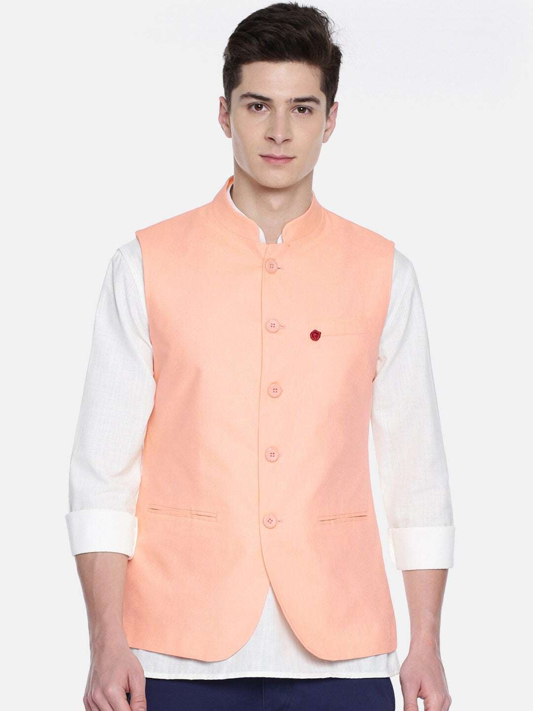 Shop Men Nehru Waistcoat Online.