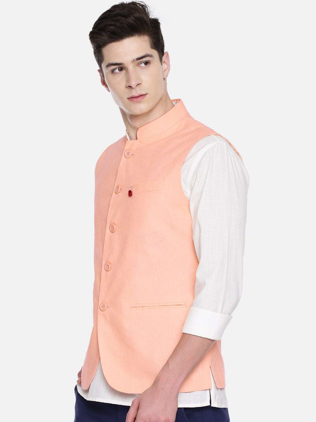 Shop Men Nehru Waistcoat Online.